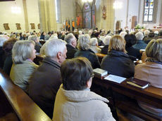 Festgottesdienst zum 50jahrigen Priesterjubiläum von Stadtpfarrer i.R. Geistlichen Rat Ulrich Trzeciok (Foto: Karl-Franz Thiede)